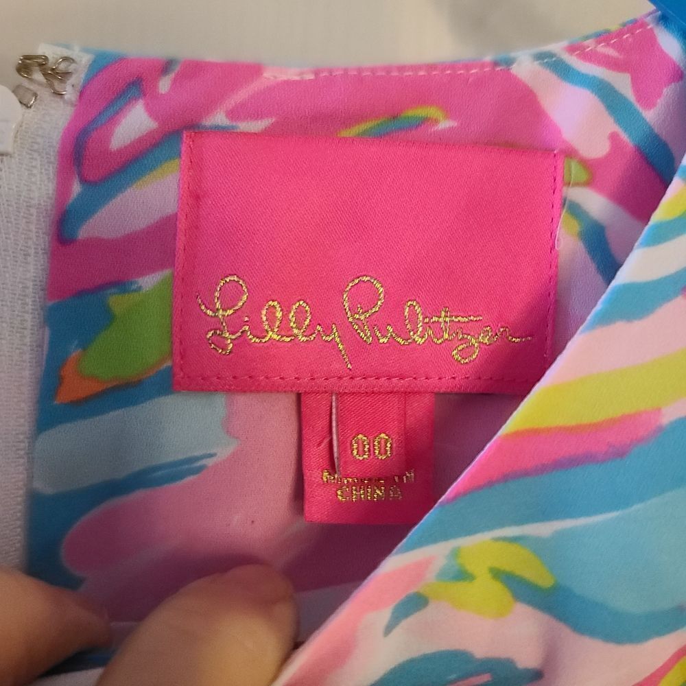 Lilly Pulitzer Lilly Pulitzer Darlah Wrap Dress Carnivale Coral Size 00 NEW - Picture 5 of 7